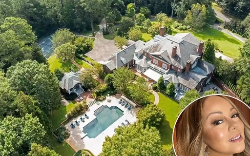 Mariah Carey coloca à venda mansão em Atlanta por R$ 33,1 milhões