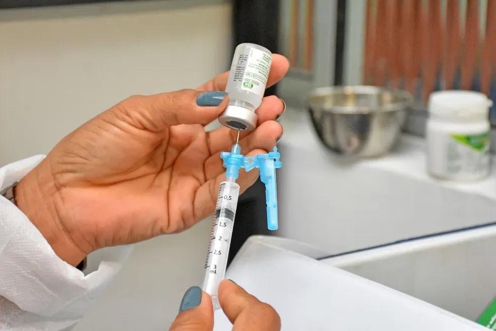 Vacina contra a Covid-19 — Foto: Divulgação/ Prefeitura de São Luís
