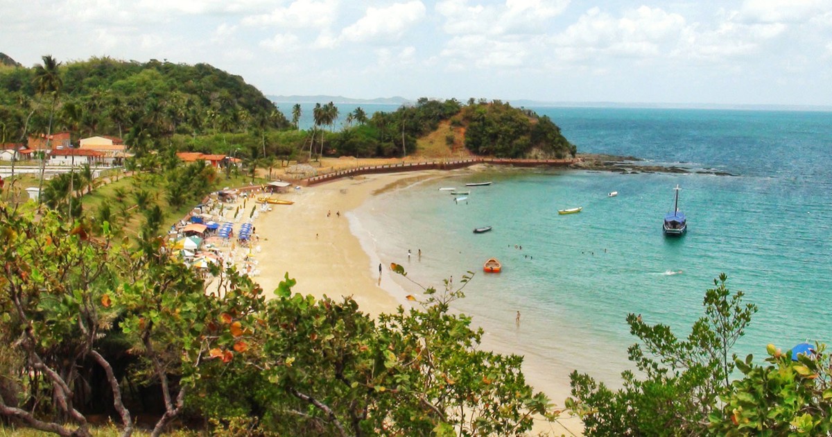 Ilha dos Frades, um paraíso tropical de Salvador na Baía de Todos os Santos