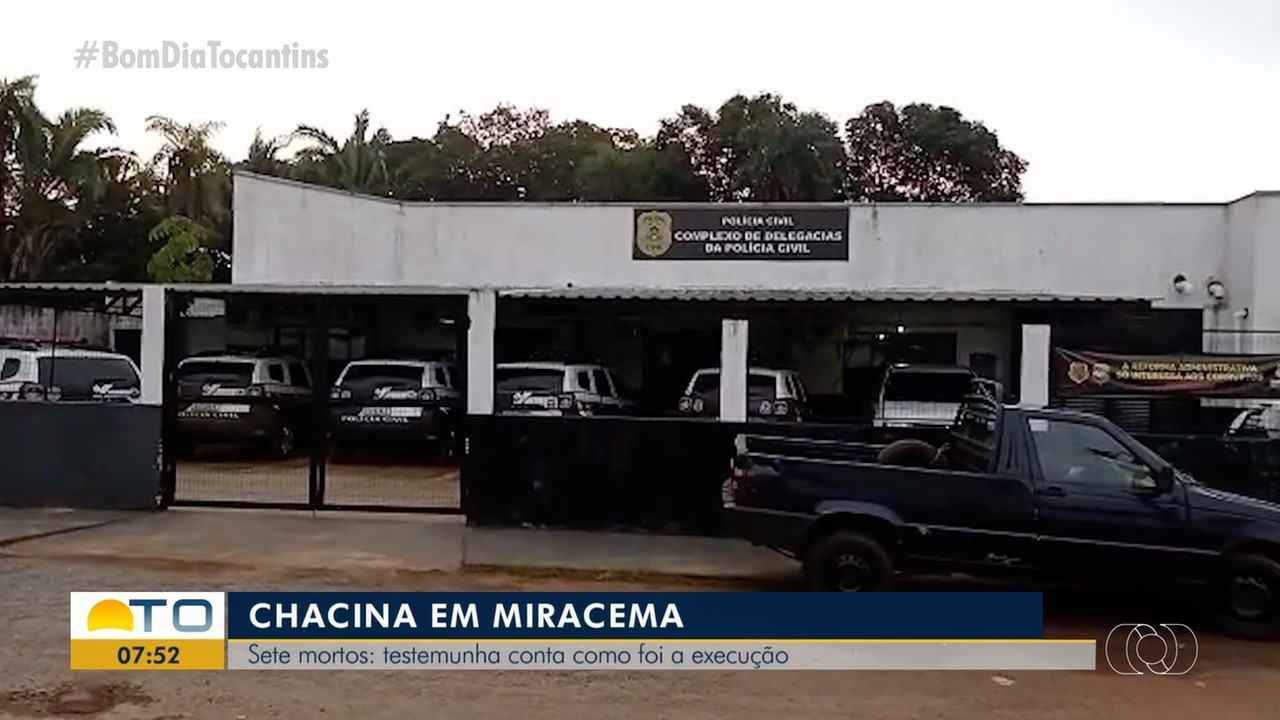 Ministério Público ouve testemunhas da sequência de assassinatos após morte de policial em Miracema