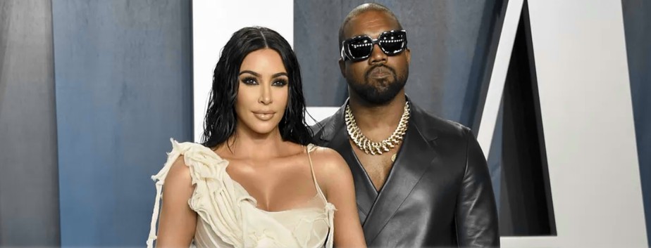 Segundo o site de fofocas TMZ, Kim Kardashian pediu divórcio de Kanye West, com quem estava casada há seis anos e meio. O ex-casal tem quatro filhos. Divulgação