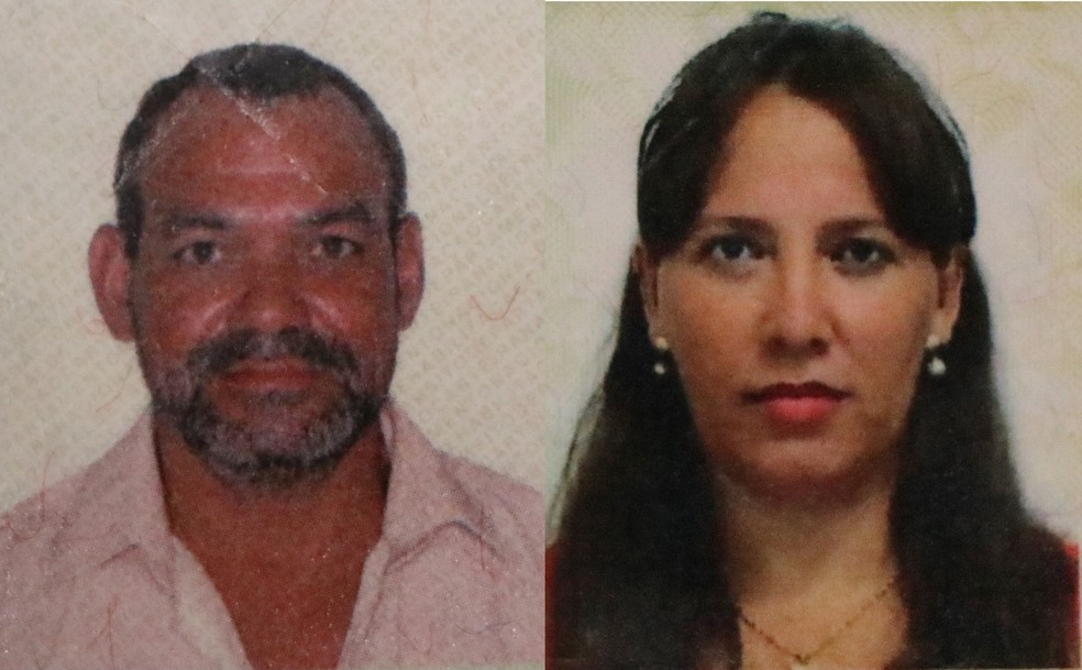 Otacilio Parreira da Silva e Lucimene Borges Ferreira morreram no acidente (Foto: Djeferson Kronbauer/Power Mix)
