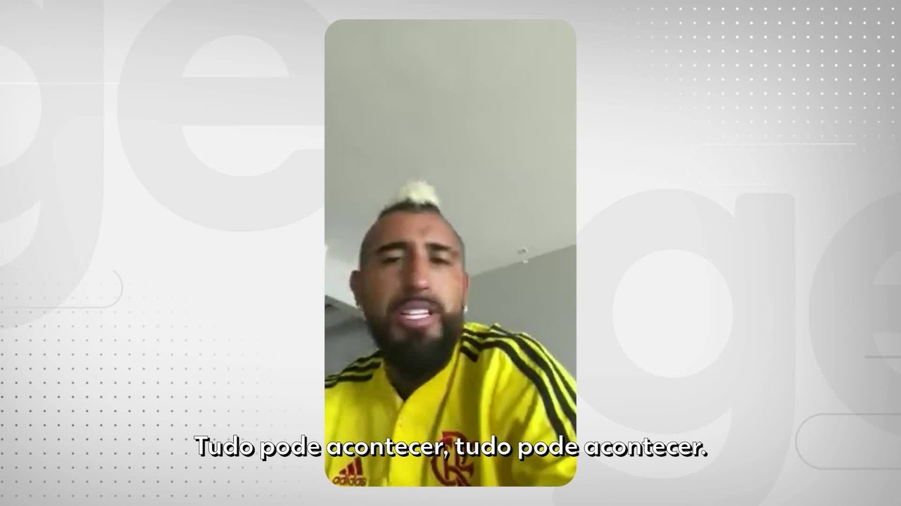Vidal diz em live: 'Se Colo Colo quer brigar pela Libertadores, que venha me buscar'