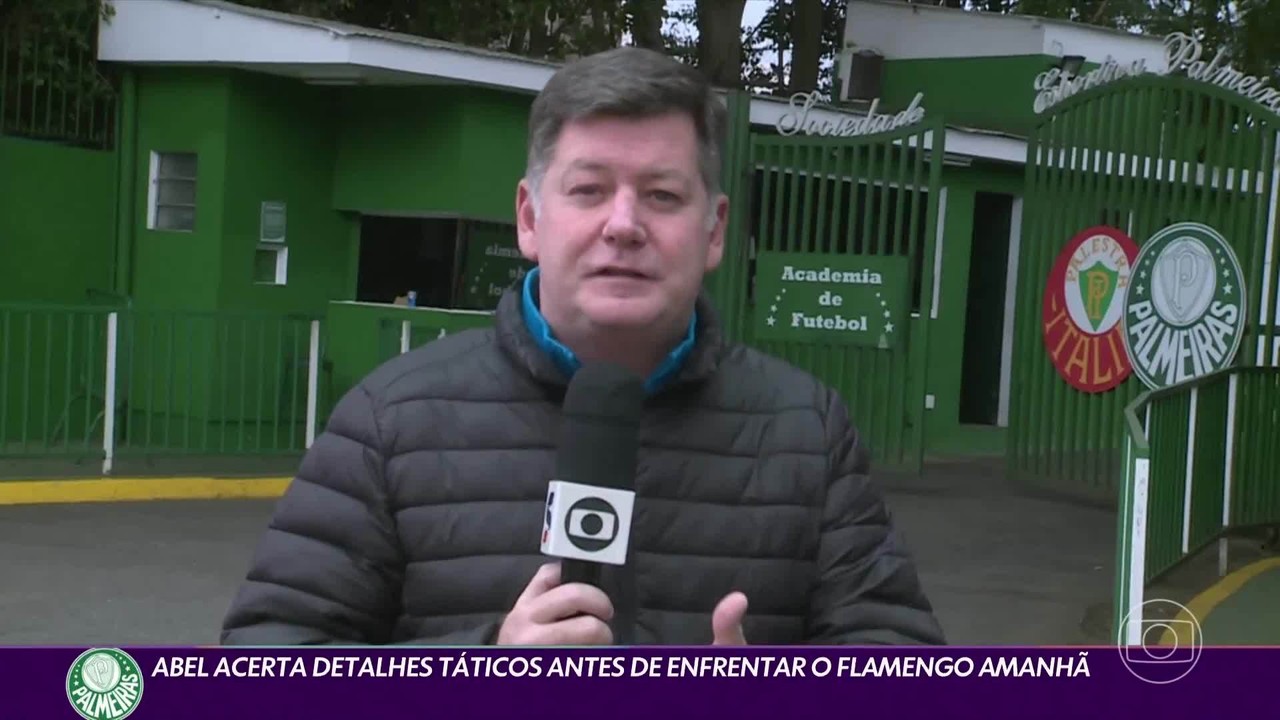 Abel acerta detalhes t&aacute;ticos antes de enfrentar o Flamengo amanh&atilde;