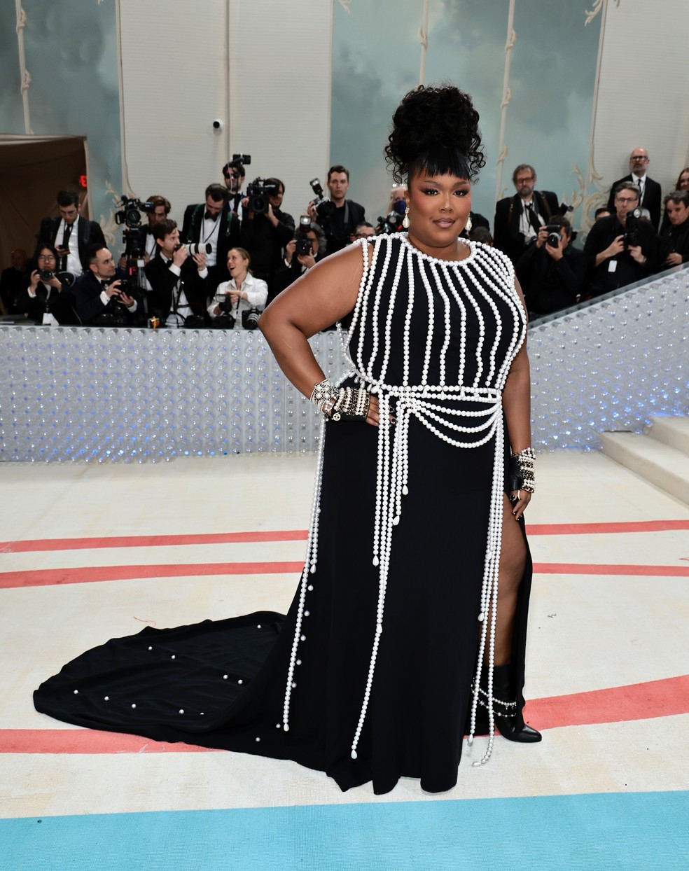 Lizzo no MET Gala 2023 — Foto: Getty Images