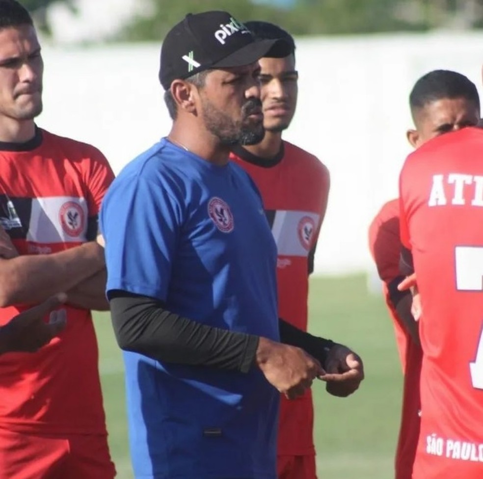Bruno Araújo em treino do São Paulo Crystal — Foto: Divulgação / São Paulo Crystal 