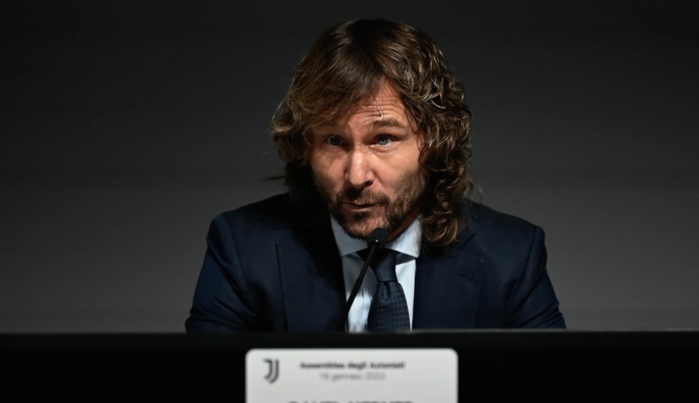 Pavel Nedved, ex-vice-presidente da Juventus, também é investigado pela Justiça da Itália — Foto: Divulgação / Juventus FC