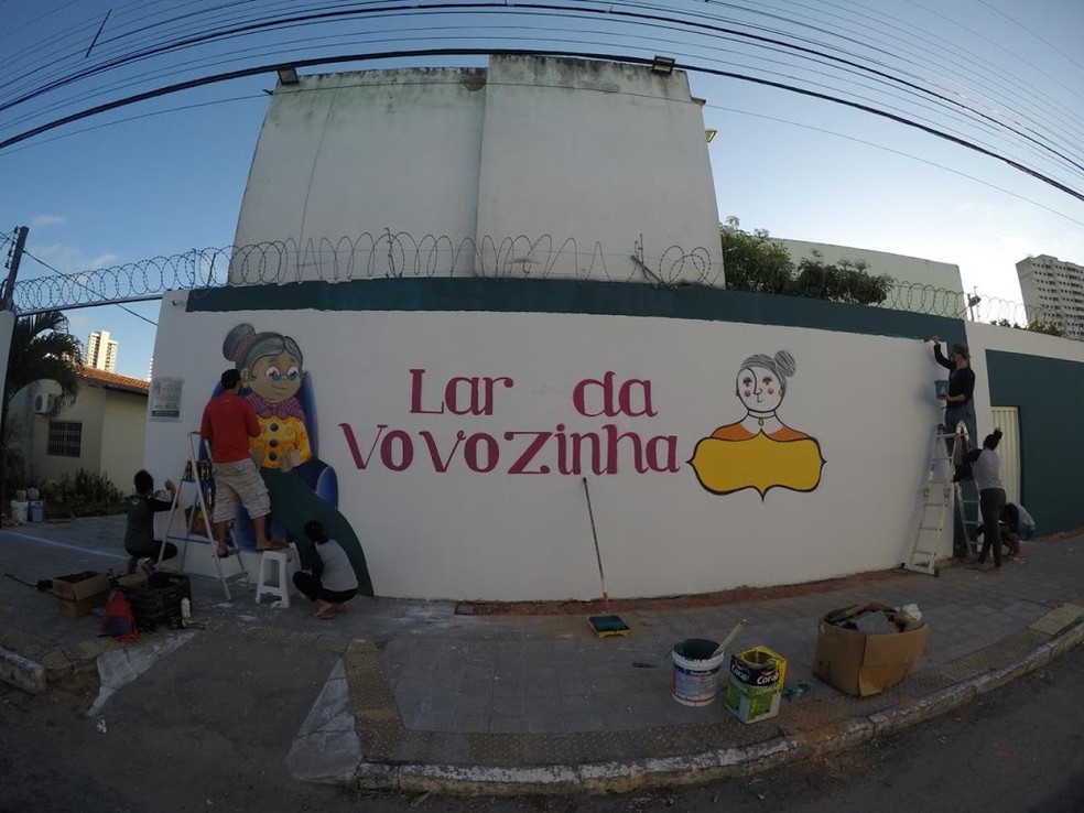 Reforma feita no Lar da Vovozinha, em Natal — Foto: Divulgação