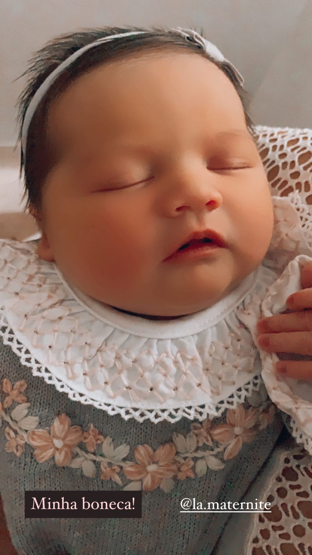 Sophia, filha de Aline Lima e Rafael Longuine (Foto: Reprodução/Instagram)