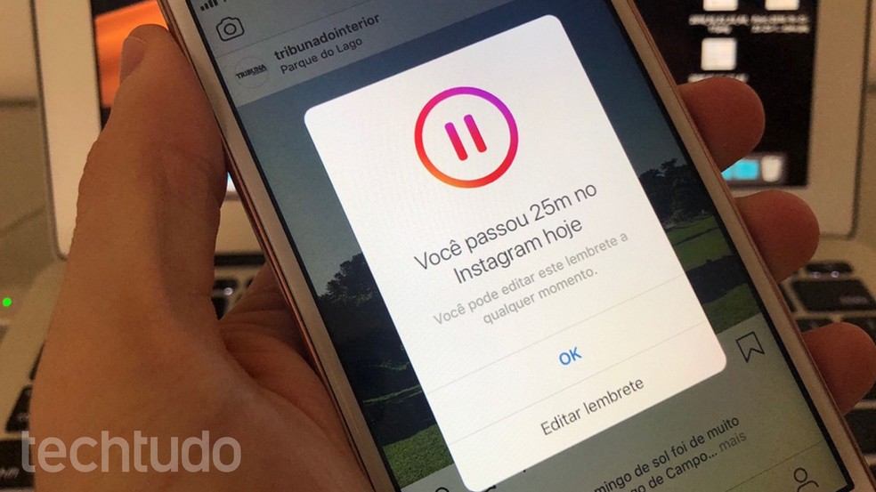 Instagram, Facebook e outras redes permitem controlar o tempo de uso dos aplicativos â Foto: Helito Beggiora/TechTudo