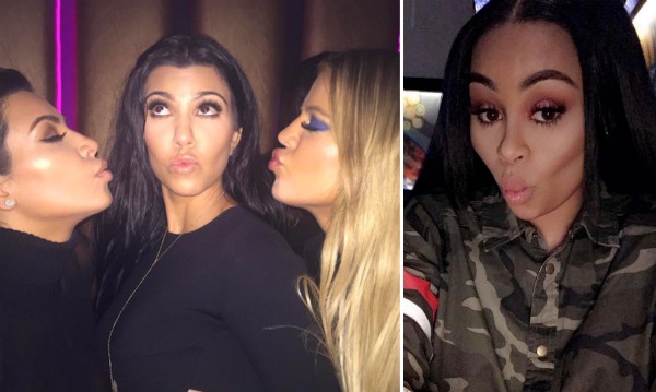 Kim Kardashian, Kourtney Kardashian, Khlóe Kardashian e Blac Chyna (Foto: Reprodução)
