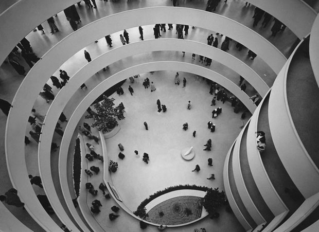 Museu Solomon R. Guggenheim, Nova York, 1959, projetado por Frank Lloyd Wright (Foto: Divulgação)