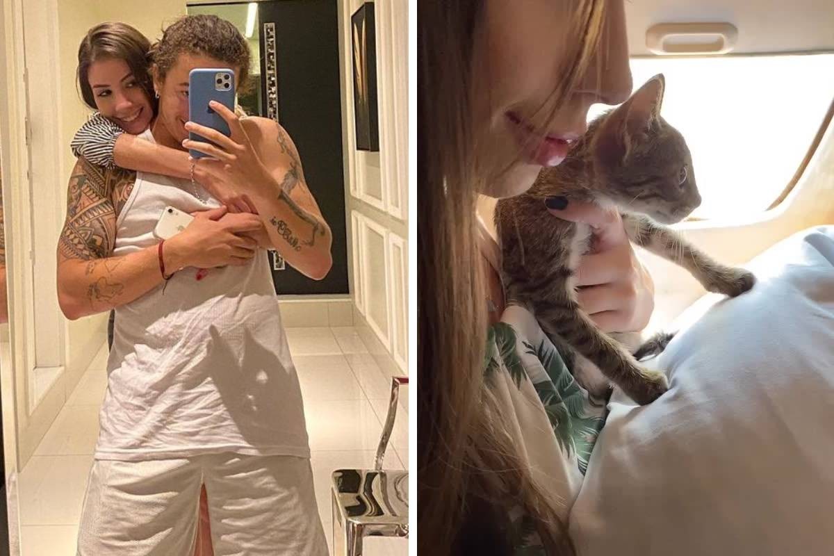 Whindersson Nunes mostra a nova gata de estimação da namorada (Foto: Reprodução/Instagram)