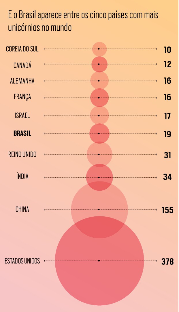 Gráficos sobre a internacionalização de empresas brasileiras (Foto:  )