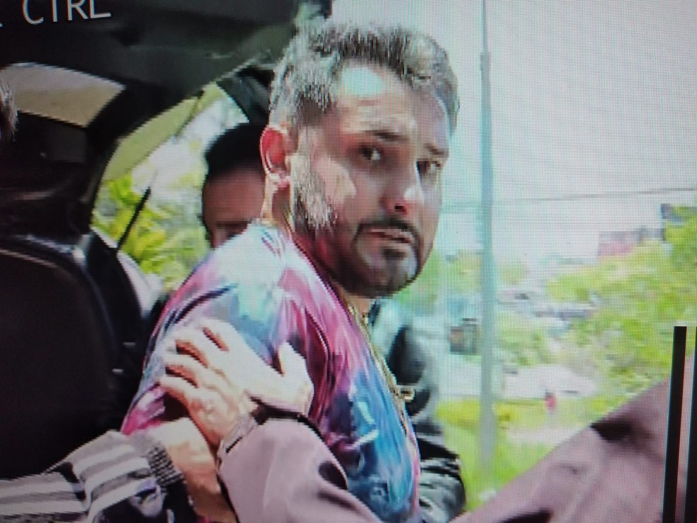 Influenciador digital belo-horizontino Arnon Henrique é preso em BH — Foto: TV Globo / Reprodução