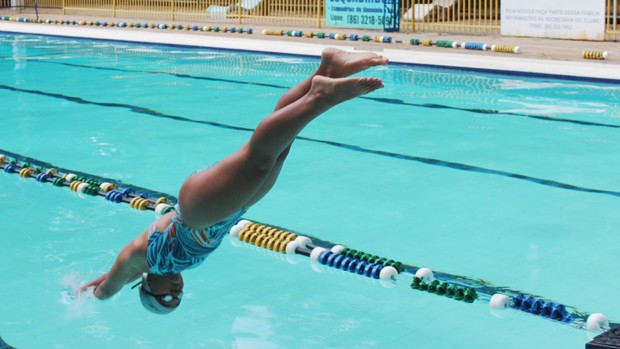 Thayanne Visgueira natação piauí (Foto: Náyra Macêdo/GLOBOESPORTE.COM)