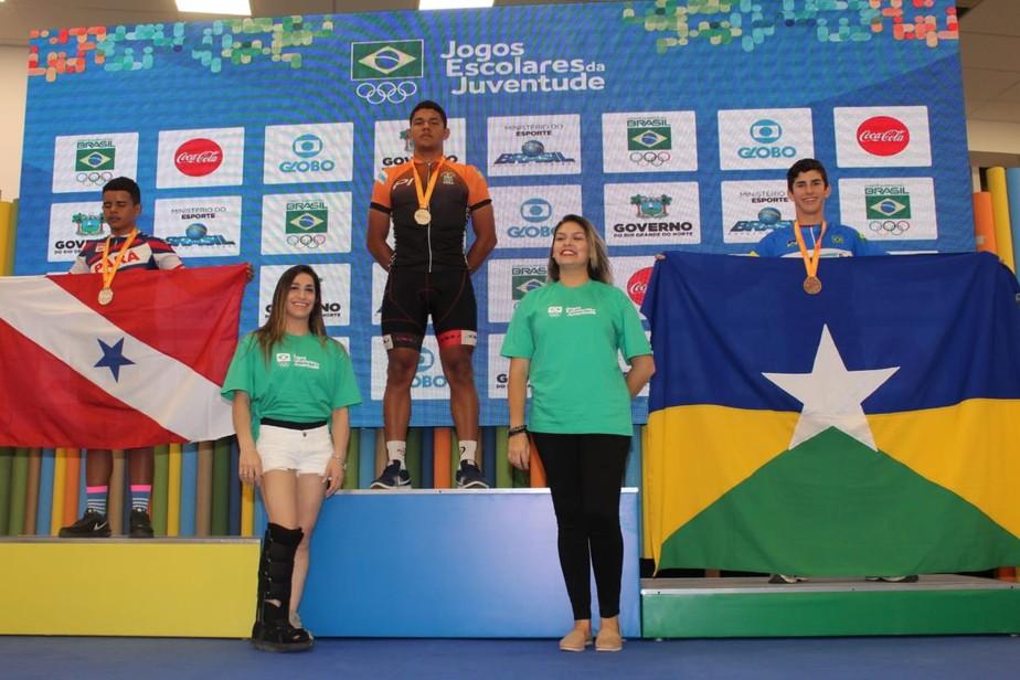 No ciclismo, Ramon Nascimento conquista 1Âª medalha do PiauÃ­ nos Jogos Escolares da Juventude 2018