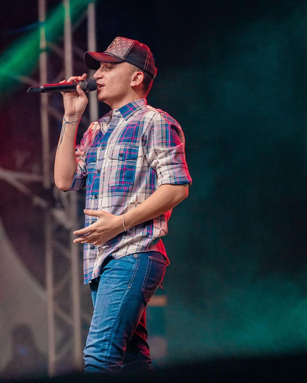 João Gomes conta como recebeu o convite para cantar no Rock in Rio — Foto: Reprodução/Instagram 