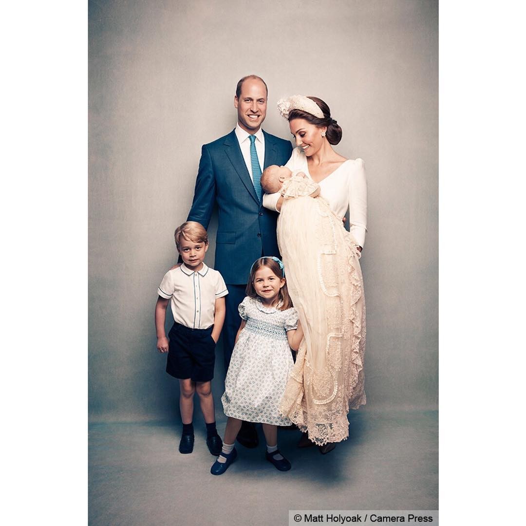 William, Kate, George, Charlotte e Louis (Foto: Reprodução Instagram)
