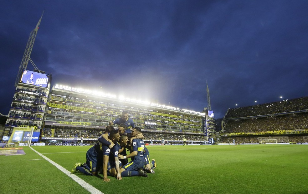 Fora em 2017, Boca Juniors volta � Libertadores (Foto: Reprodu��o Twitter)
