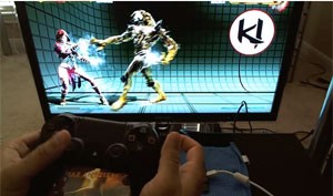 'Killer Instinct' pode ser jogado com controle do PS4 por meio de acessório (Foto: Divulgação/Cronus Max)
