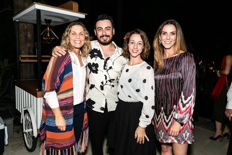 Daniela Penna,Tiago Rocha, Tatiana Otta e Luciana Valadares