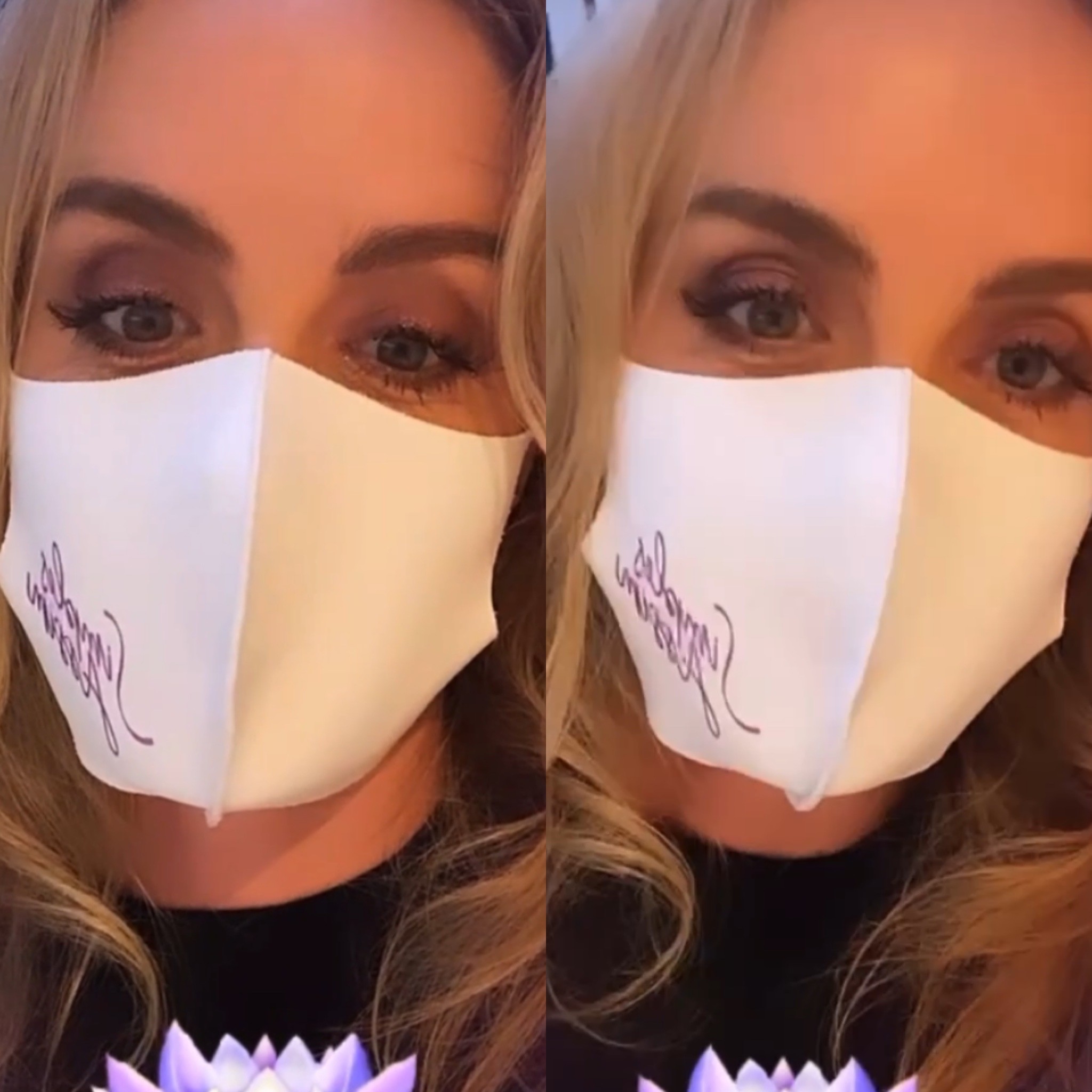 Angélica pede que seguidores usem máscara: 