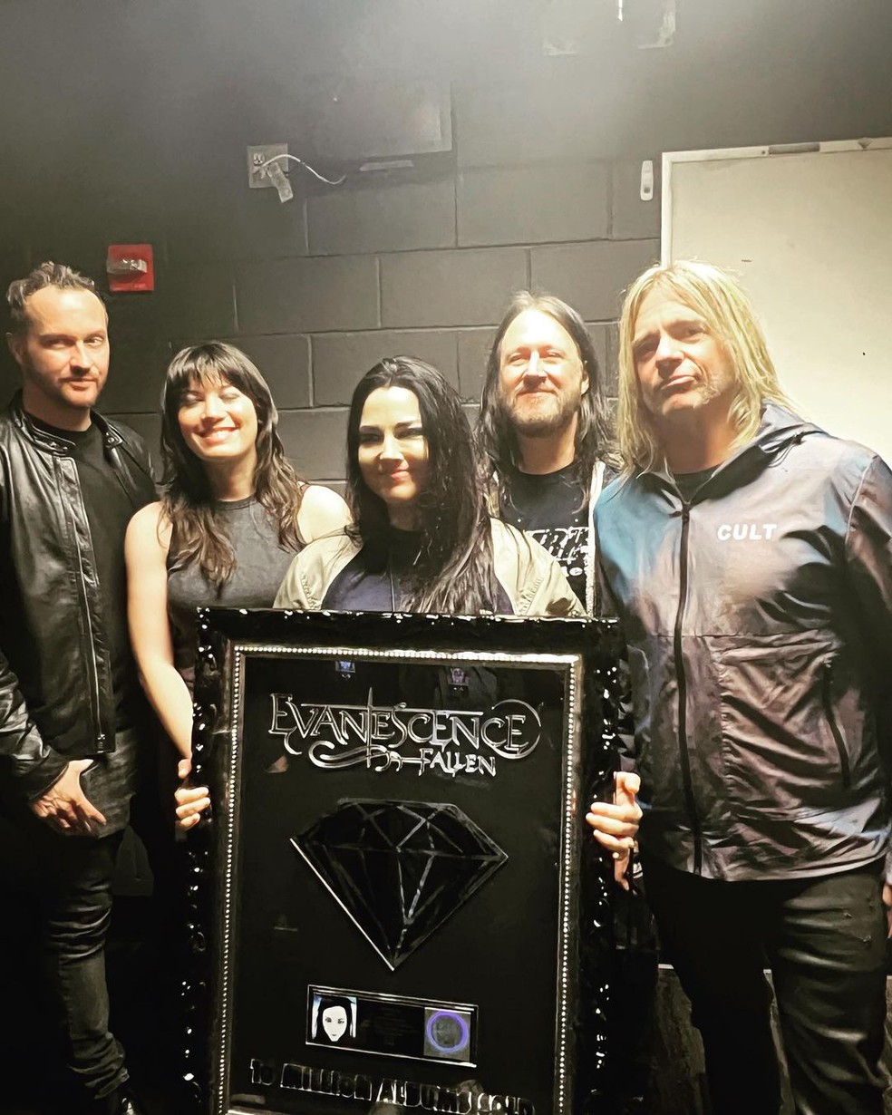 O Evanescence — Foto: Reprodução Instagram