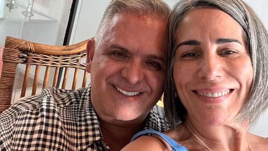 Glória Pires e Orlando Morais completam 35 anos de casados