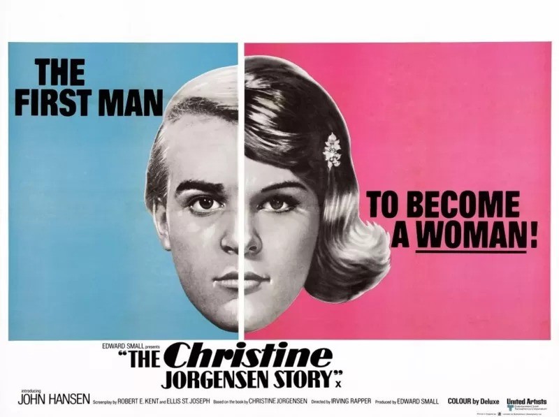 Cartaz do filme de 1970 A história de Christine Jorgensen (Foto: GETTY IMAGES via BBC)