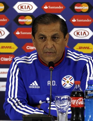 Ramón Díaz, técnico do Paraguai (Foto: AP)