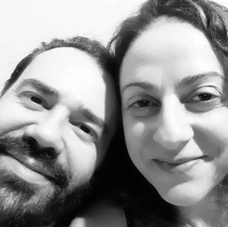 Josie Antello e o marido, Andrea Spada (Foto: Reprodução/Instagram)