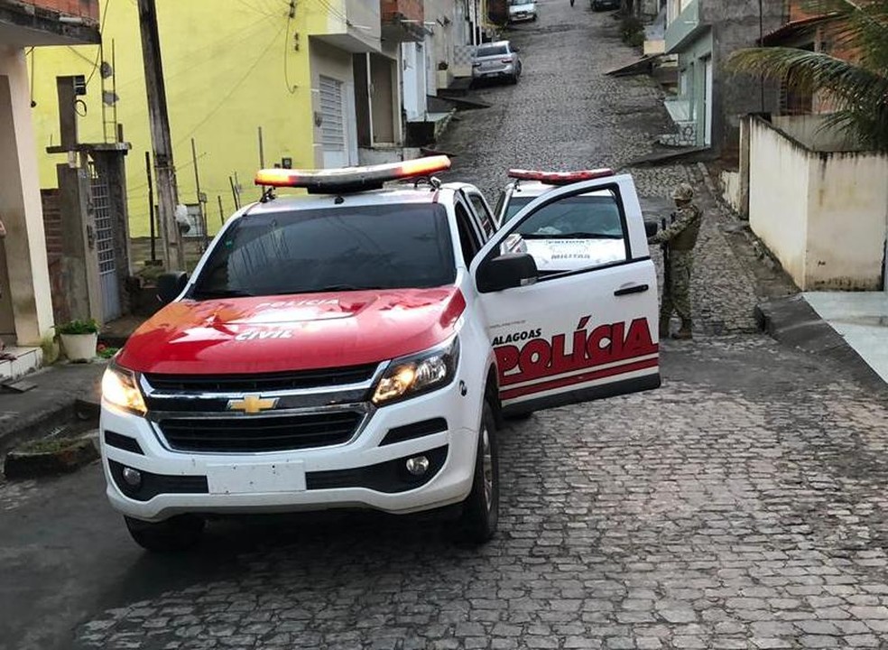 Cumprimento de mandado de prisão foi resultado de uma operação conjunta das polícias de Alagoas e Pernambuco — Foto: Ascom/Polícia Civil