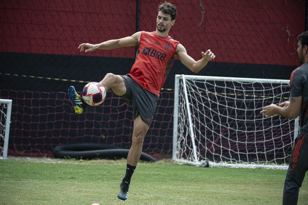 Rodrigo Caio Flamengo — Foto: Alexandre Vidal / Flamengo