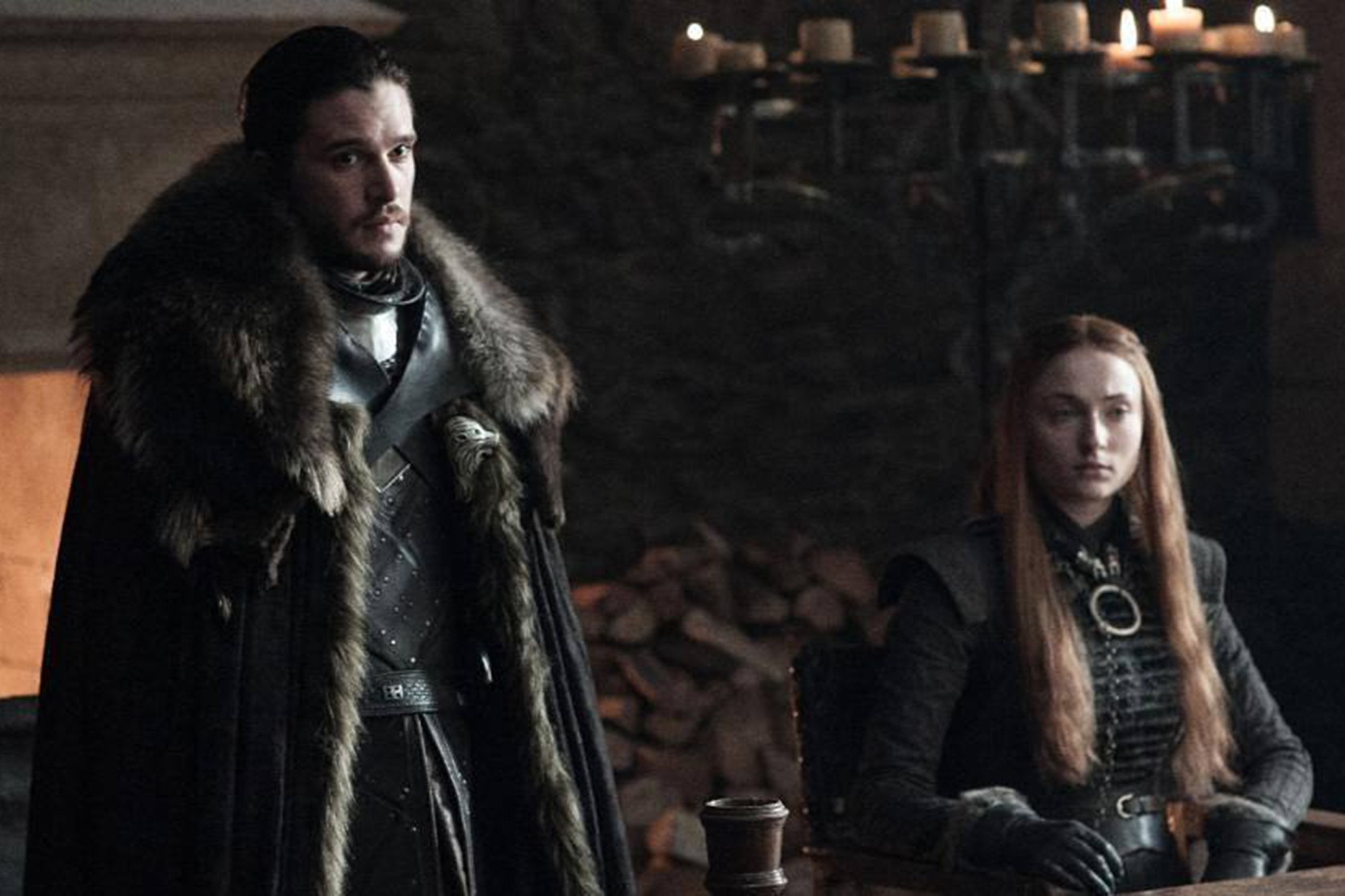 Sansa Stark e Jon Snow (Foto: HBO)