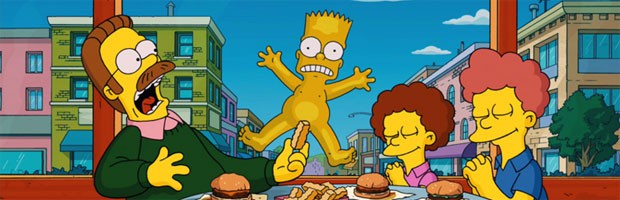 Bart Simpson em cena de 'Os Simpsons: O filme' (2007) (Foto: Divulgação)