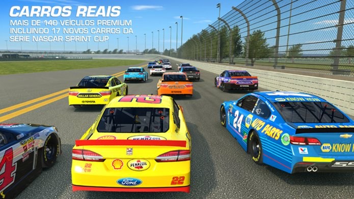 Real Racing 3 entra no clima da NASCAR com o evento Daytona 500 (Foto: Divulgação / EA Mobile)