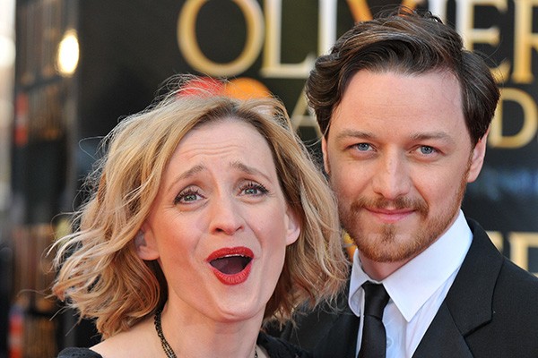 James McAvoy e Anne-Marie Duff (Foto: Getty Images)