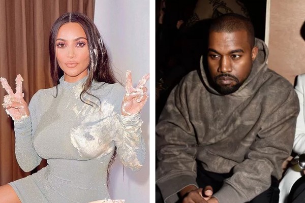 Kim Kardashian e Kanye West (Foto: Reprodução / Instagram; Getty Images)