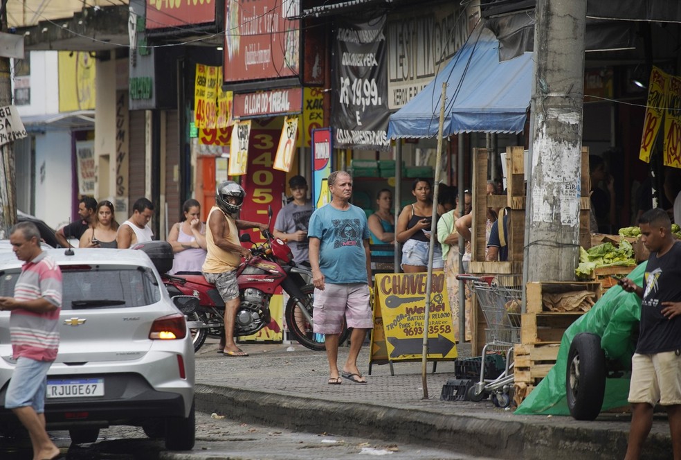 Campo Grande, na Zona Oeste do Rio, lidera as denúncias de aglomerações desde o início do decreto de isolamento — Foto: Marcos Serra Lima / G1 / Arquivo