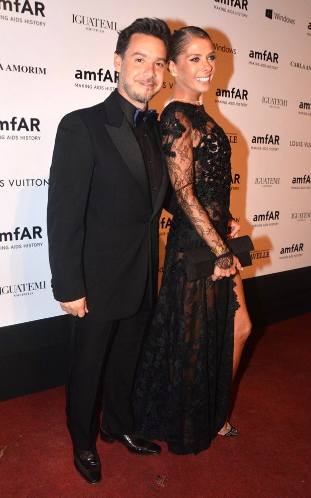 Adriane Galisteu e o marido, Alexandre Iódice (Foto: Caio Duran e Thiago Duran/AgNews)