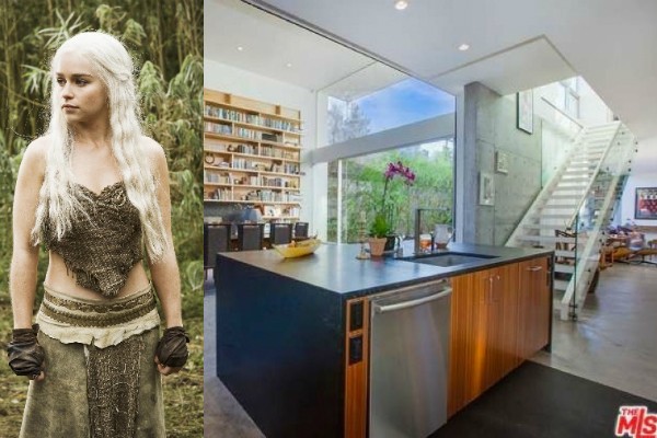 A nova residência da atriz Emilia Clarke (Foto: Reprodução)