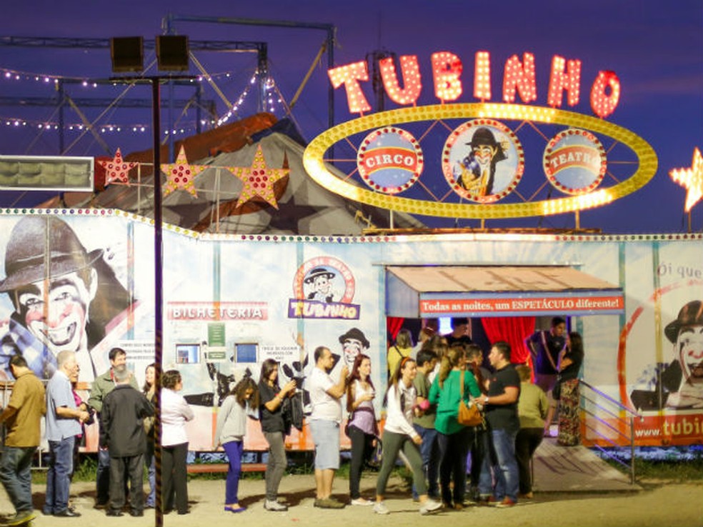 Circo do Tubinho está entre as atrações do fim de semana em Porto Ferreira  — Foto: Divulgação