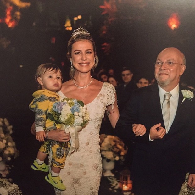 Luana Piovani no casamento (Foto: Reprodução/Instagram)