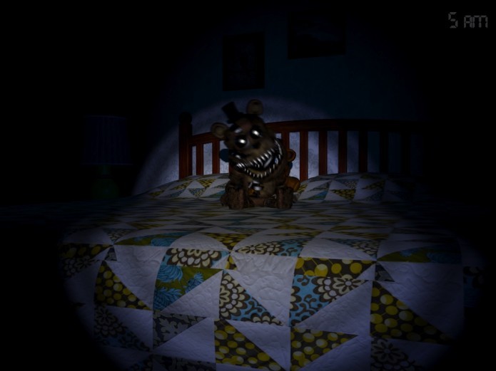 Five Nights at Freddys 4: Sempre vigie sua cama, tem alguém lá te espreitando (Foto: Reprodução/Paulo Vasconcellos)