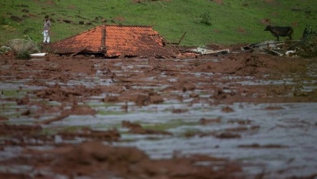 Desastre de Brumadinho em Minas Gerais foi uma das tragédias ambientais recentes (Foto: AFP)