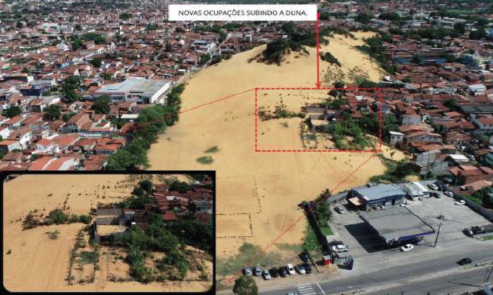 MPRN aponta áreas com risco de desabamento — Foto: Divulgação