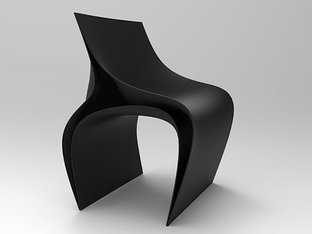 Zaha Hadid Architects assina cadeiras impressas em 3D para a Nagami (Foto: Divulgação)