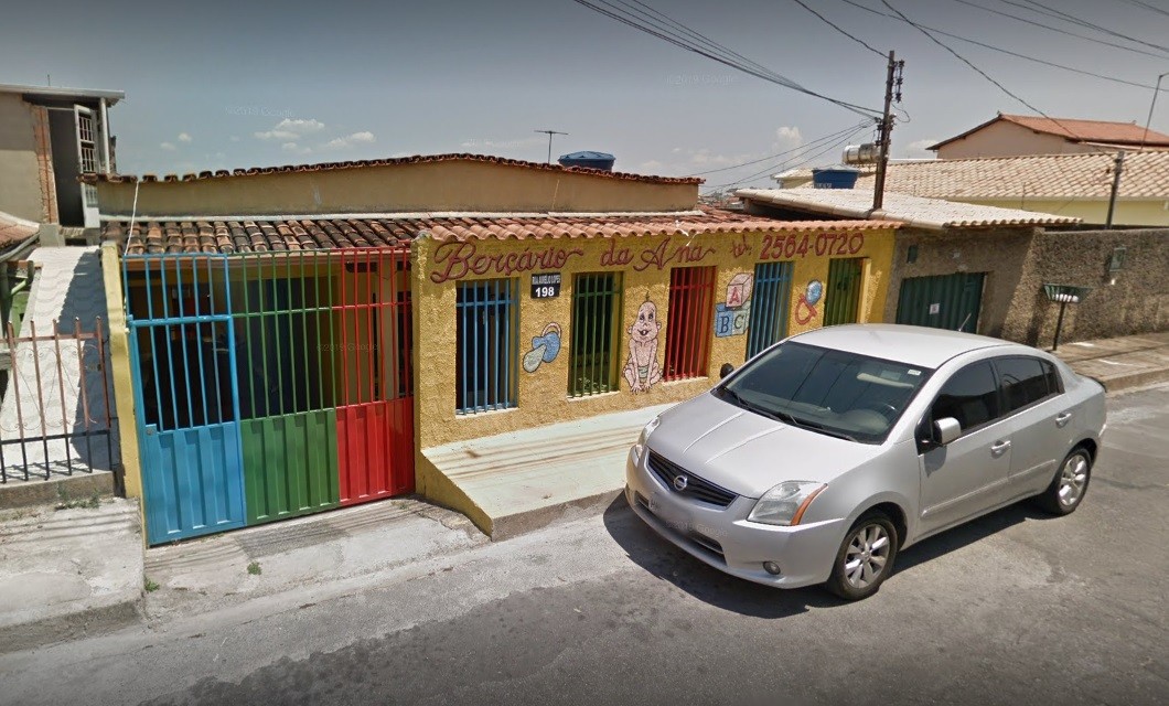 O Berçário da Ana fica em Contagem, na região metropolitana de Belo Horizonte (Foto: Reprodução/Google Street View)