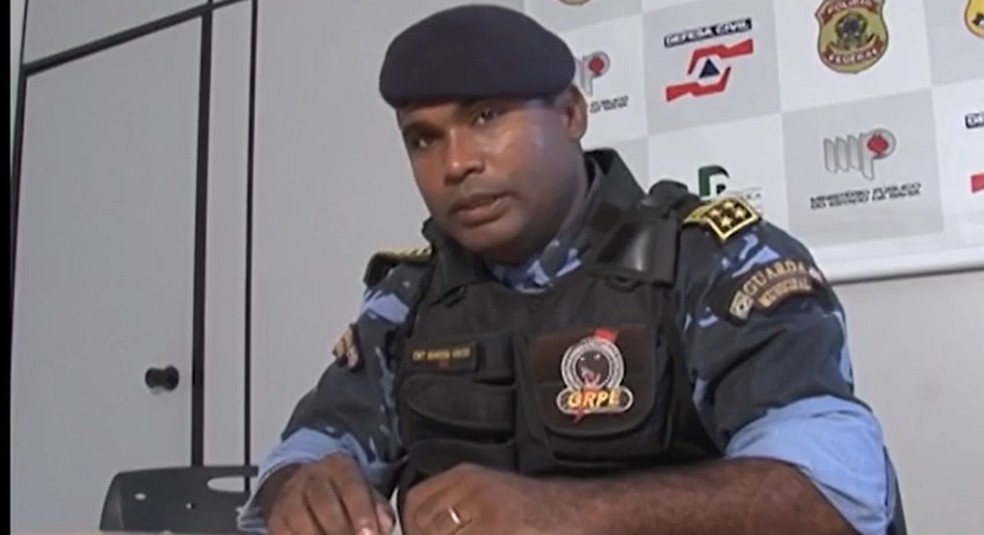 Começa julgamento de homem acusado de matar ex-comandante da Guarda Municipal de Feira de Santana — Foto: Reprodução/TV Subaé
